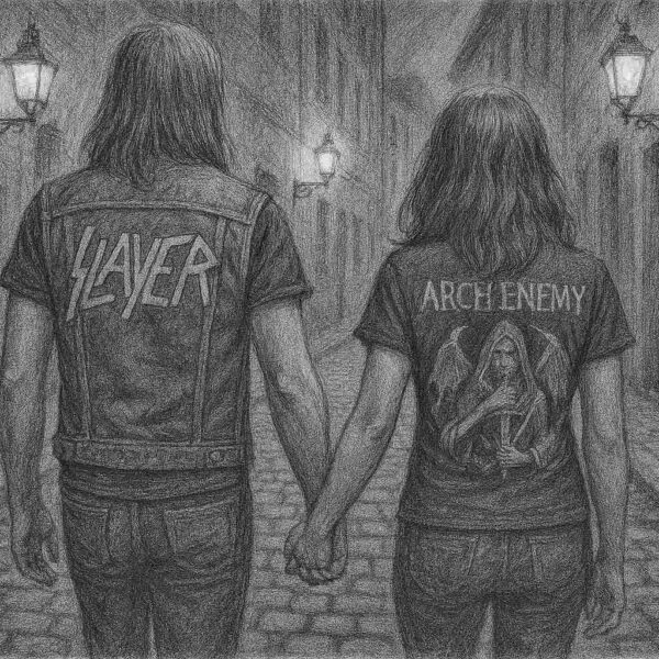 Entre recitales y el amor,la alegría es solo metalera