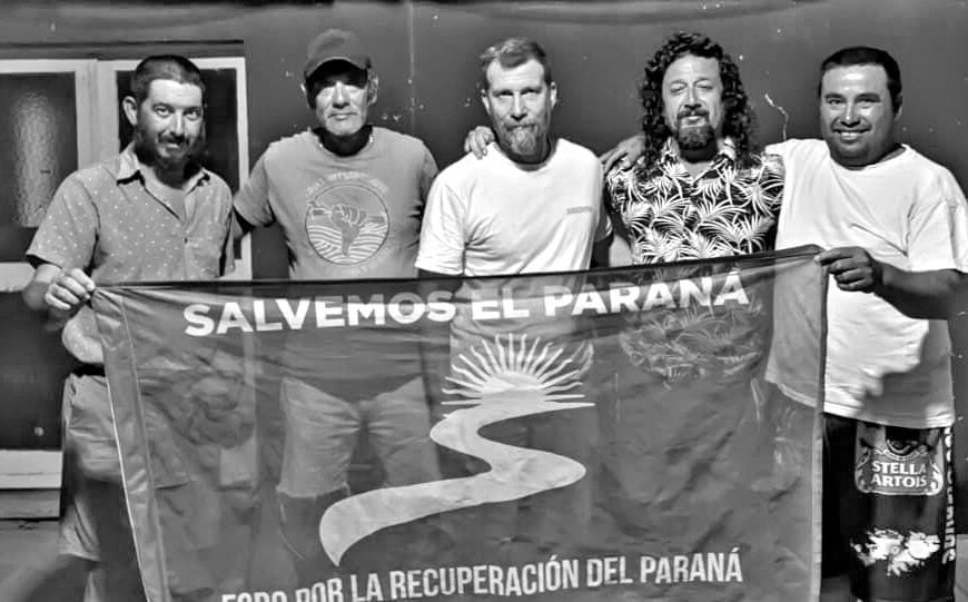 Una travesía para defender el río Paraná