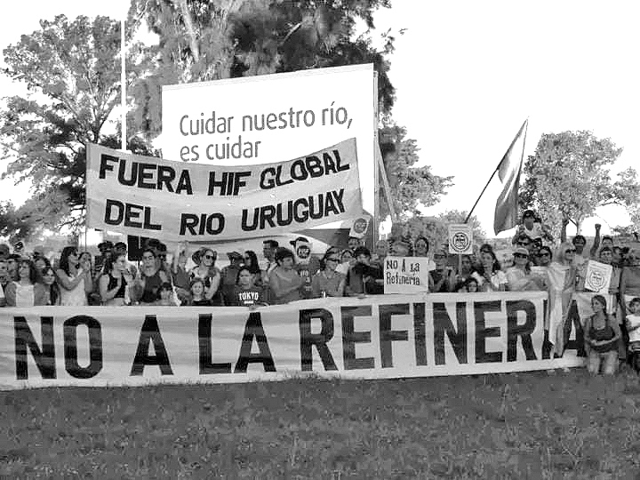 El río Uruguay no se vende