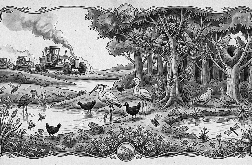 La comunidad del humedal