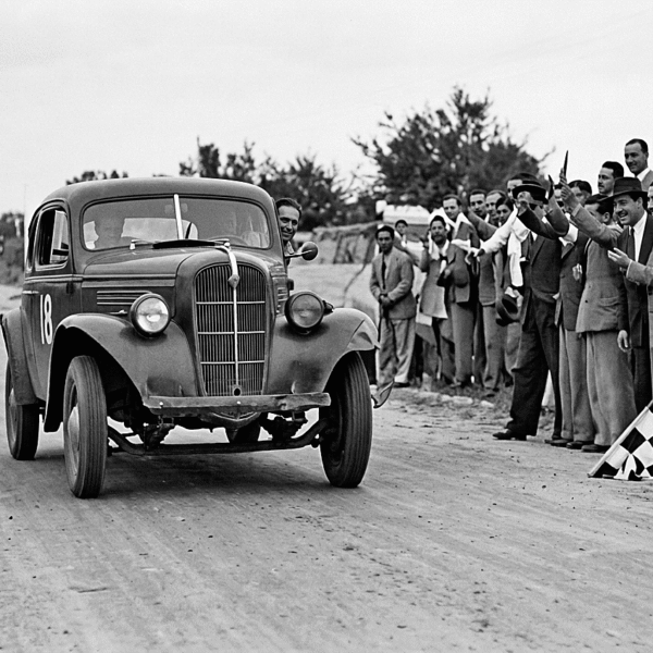 Fangio por las calles de La Paz