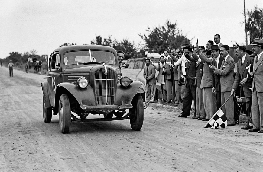 Fangio por las calles de La Paz