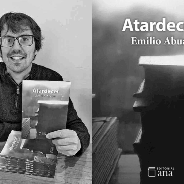“Atardecer” de Emilio Abuaf, en el stand ferial de Ana Editorial