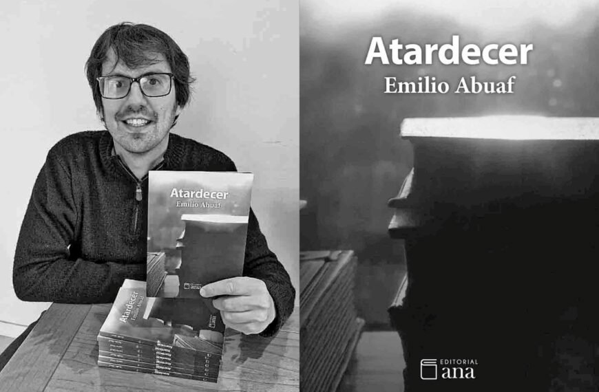 “Atardecer” de Emilio Abuaf, en el stand ferial de Ana Editorial